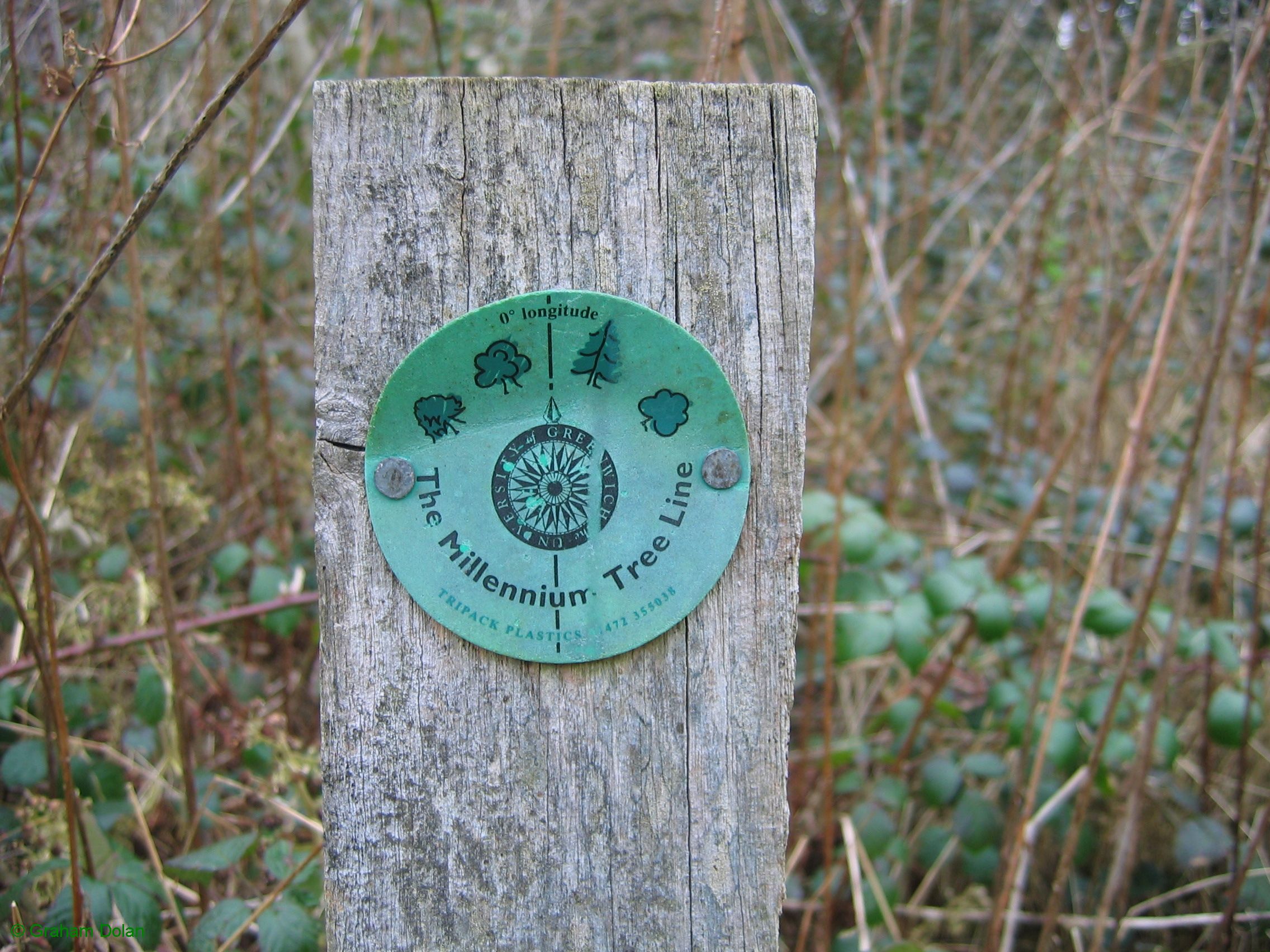 Greenwich Meridian Marker; England; Lincolnshire; Winceby